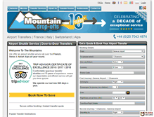 Tablet Screenshot of mountaindropoffs.com